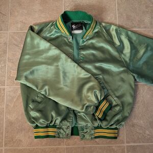 Vintage Sexton Satin Windbreaker Varsity Jacket